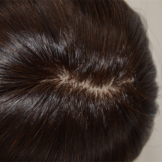 Hair toupee woman，silk base toupee，toupee human hair women HN272